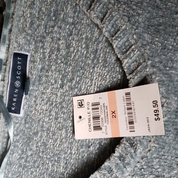 Karen Scott Chenille Pull Over - Picture 10 of 10